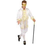 Men’s Costume Emperor King Castle Fancy Dress Outfit Baroque Venice Carneval