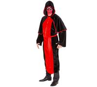 Men’s Costume Vampire Halloween Fancy Dress Outfit Adult Dracula Devil Cape
