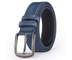 Men’s Cowhide Leather Pin Buckle Belt Genuine Casual Jeans Luxury Designer