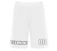 Men’s Custom Basketball Shorts Personalized Running Shorts Training Workout Gym Beach Shorts Add Number Team for Men/Boys