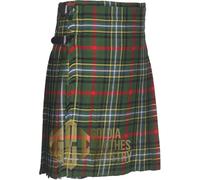 Men’s Custom Made 8 Yard Kilt - Traditional Scottish Tartan Kilts in Various Tartans (Bisset Ancient)