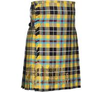 Men’s Custom Made 8 Yard Kilt - Traditional Scottish Tartan Kilts in Various Tartans (Cornish National)