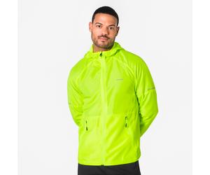 Men’s Daytime High-visibility Wind Jacket - Kiprun Run Core Ppe Neon Yellow