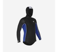 Men’s Diving Jacket With Hood 5.5 mm Neoprene Scd Black And Blue