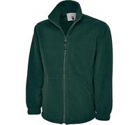 Men’s Full Zip Fleece Jacket - 100% Polyester Micro Fleece, Anti-Pill Finish, Lightweight Warm Jacket with Zipped Pockets, Elastic Cuffs & Adjustable Hem, Work & Casual Wear