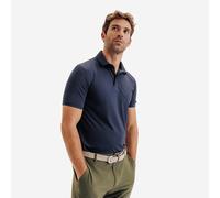 Men’s Golf Synthetic Breathable Short-sleeved Polo Shirt - Ww900 Steel Blue