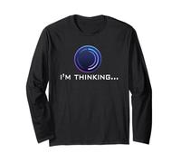 Men’s Graphic I'm Thinking Geeks I am Thinking Long Sleeve T-Shirt