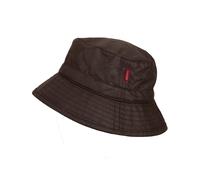 Men’s Halley Stevensons Waxed Cotton Bucket Hat - Brown / M