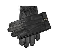 Men’s Heritage Touchscreen Three-Point Leather Driving Gloves - BLACK / XL