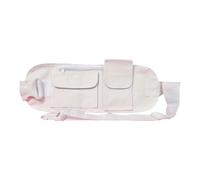 Men’s Ihram Belt for Hajj & Umrah - Adjustable Waist Belt with 2 Zip Pockets & 2 Velcro Pockets for Mobile, Passport & Valuables - Lightweight, Secure Plastic Lock - Pilgrimage Essentials for Men