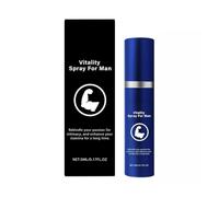 Men’s Intimate Care Spray, 5ml (0.17 fl oz), Discreet Personal Mist for Men, Travel Size Fine Spray, Easy-to-Use Compact Metal Bottle (1 pcs)