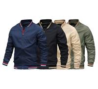 Men’s Lightweight Windproof Jacket: Red / 4XL