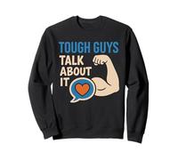 Men’s Mental Health Advocate Emotional Strength Design Sweatshirt