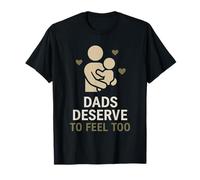 Men’s Mental Health Advocate Emotional Strength Design T-Shirt
