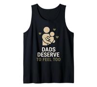 Men’s Mental Health Advocate Emotional Strength Design Tank Top