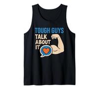 Men’s Mental Health Advocate Emotional Strength Design Tank Top