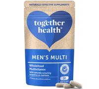 Men’s Multi VIT & Mineral - Together Health - Specially Formulated for Men - 22 Nature-Based Nutrients - Vegan Friendly - Made in The UK - 30 Vegecaps