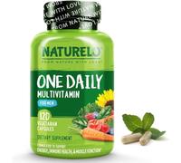 Men’s Multivitamin Easy One a Day | 120 Vegan Capsules (4 Month Supply) | 29 Essential Vitamins, Minerals & Fruit & Veg Extracts, for Men’s Health, Energy and Performance | NATURELO