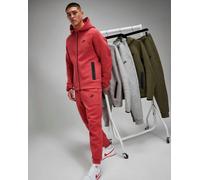 Men’s Nike Tech Fleece Full Tracksuit Set Hoodie Light University Red Size XS