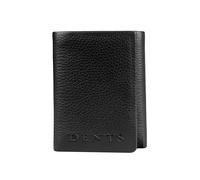 Men’s Pebble Grain Leather Trifold Wallet with RFID Blocking - Black / ONE