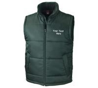 Men’s Personalised Embroidered Workwear Gilet Custom Core Bodywarmer