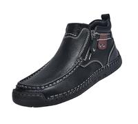 Men’S Plus-Size Casual Shoes Men’S Hiking Mountaineer Boots Black