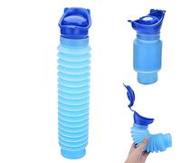 Men?s Pocket Toilet, Emergency Urinal Outdoor, Shrinkable Portable Urinal, Unisex Portable Mobile Toilet Potty Pee Urine Bottle for Camping Travel Traffic Jam and Queuing (1PC)
