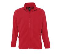 Men’s Polar Fleece Jacket Full Zip SOL'S North 300gsm XS-5XL 17 Colours