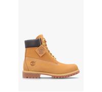 Men’s Premium 6 Inch Yellow Black Waterproof Boots - Tan Leather / 6