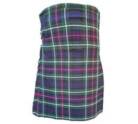 Men’s Scottish Kilt 24" Length 5 Yards | 13oz Tartan Wool Traditional Highland Dress | Formal Events Weddings & Scottish Festivals (Mackenzie, 42)