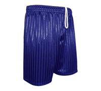 Men’s Shadow Stripe Sports Shorts - Lightweight Quick-Dry Training & Activewear Bottoms - Breathable Gym Shorts with Secure Fit - Pack of 1 (Navy, 13-14 Years)