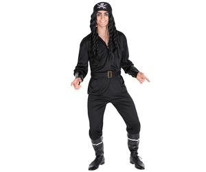 Men’s Shortbeard Pirate Costume Costume Halloween Fancy Dress Carnivall Captain