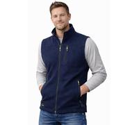 Men’s Softshell Gilet Sleeveless Jacket Fleece Lined Lightweight Bodywarmer with Full Zip Pockets Warm Outdoor Work Vest for Hiking Walking Trekking Camping Casual Everyday Wear (5XL, Navy Blue)