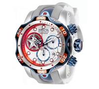Men"s Stainless Steel Sports Watch Ultra-thin Wide-angle Display Wrist Watches Captain America White Tape