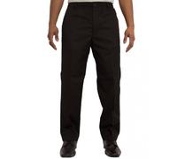 Men’s Stylish Carabou Rugby Trousers with Elastic Waistband - Size 42 - 70 - Black - 48