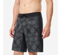 Men’s Surfing Boardshorts Long Swim Shorts 19” - 500 Arch Scarabia Grey