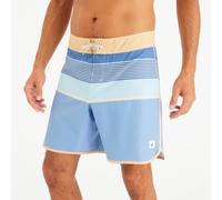 Men’s Surfing Boardshorts Mid-length Surf Shorts 18” - 500 Marin Blue
