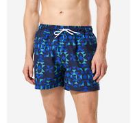 Men’s Surfing Boardshorts Short Swim Shorts 15” - 100 Geotix Blue