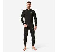 Men’s Surfing Wetsuit 4/3 mm Neoprene Backzip 500 Black