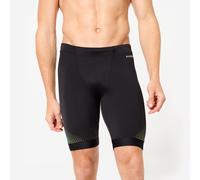 Men’s Swimming Jammer - 500 Fiti Black Yellow
