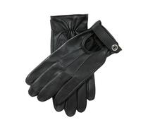 Men’s Three-Point Leather Driving Gloves with Wristwatch Cut-out