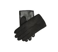 Men’s Touchscreen Single-Point Leather and Sheepskin Gloves - BLACK / L