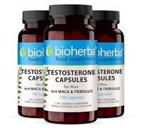 Men’s Vitality Complex - 300 Capsules by BIOHERBA | with Maca, Tribulus & Ginseng for Energy, Muscle Function & Hormonal Balance