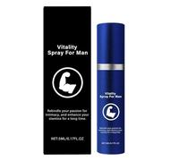 Men’s Vitality Enhancement Spray, & Intimacy Passion, Long Lasting Effect, Easy to Use Formula, Ideal for Moments & Daily (Blue, One Size)