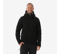 Men’s Warm Hiking Fleece Jacket - Nh500 - Black