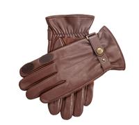 Dents Mens Birkhall Suede Palm Leather Shooting Gloves - English Tan - Large