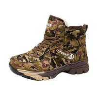 Men’S Waterproof Camouflage Walking & Hiking Boots, Men'S Military Boots, Waterproof Army Combat Boot, Tactical Safety Shoes, Outdoor Non-Slip Desert Hiking Boot, Work Safety Shoes