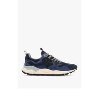 Men’s Yamano 3 Blue Bluette Suede & Nylon Trainers - Mus / 45