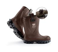 Bekina RigLite x SolidGrip Mens Fur Steel Toe Safety S5 Wellie Boots - UK 12 / EU 47