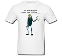 Men Salad Fingers Custom T Shirts for Your Choice White XL